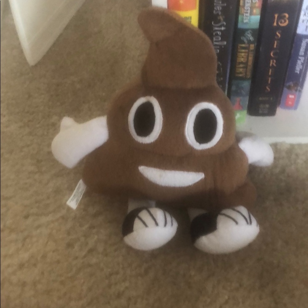 Cute emoji plush